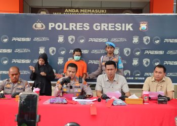 Polres Gresik tangkap Warga wringin anom perkosa anak tiri