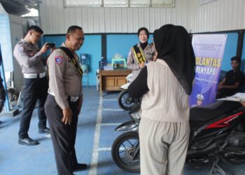 Polantas Menyapa, Samsat Surabaya Utara Optimalkan Pelayanan