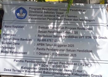 DIDUGA TERJADI MARK UP MATERIAL REVITALISASI SDN 139, GENTENG RETAK TETAP DIPASANG — ANGGARAN CAPAI RP 699 JUTA