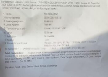 “Heboh Ancaman Online! Edi Prayitno Ambil Langkah Mengejutkan di Polda Jatim”